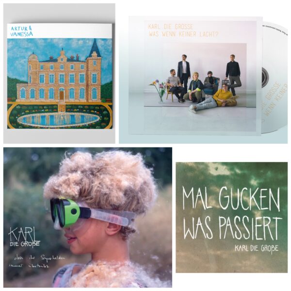 Vier CDs im Special Deal: Zwei Alben, eine EP und Album von Artur und Vanessa